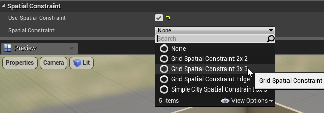 Spatial Constraints
