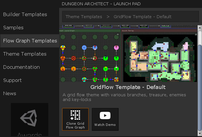 Clone Grid Flow Graphs