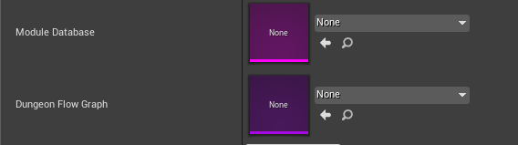 D module flow assets missing