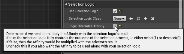 Combine selection logic with Probability variable