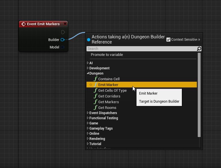 Emit Marker Node