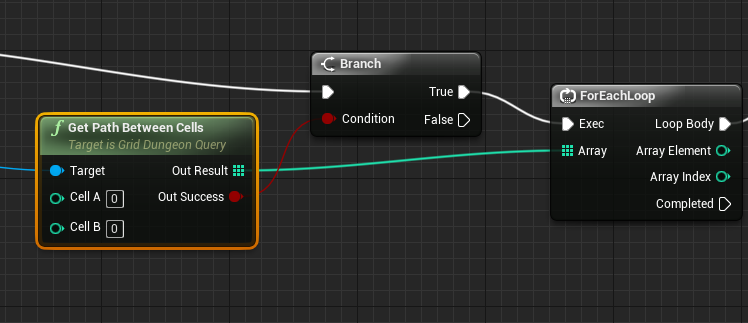 Get Path Between Cells